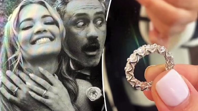 E krijuar nga diamanti dhe ari 18 karat – argjendaria australiane zbulon detaje sekrete të unazës së martesë të Rita Orës