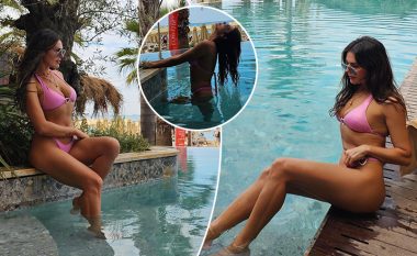Shota Baraliu tregon linjat e trupit në të tjera poza provokuese me bikini nga pushimet