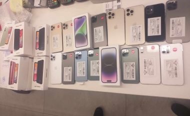 Aksion i Doganës ndaj “mobi-shopëve” në Prishtinë, konfiskohen 80 telefona të “mençur” në vlerë 42 mijë euro