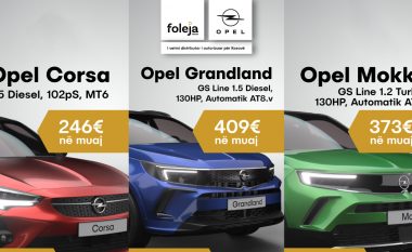 Mos humbni shansin – shfrytëzo ofertat e Foleja Motors për veturat Opel