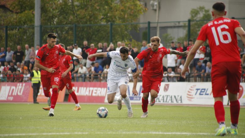 Gjilani fiton ndeshjen e tensionuar ndaj Lirisë, dy karton të kuq, një penallti e humbur