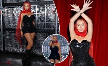Beyonce mahnit fansat me paraqitjen kuq e zi në koncert