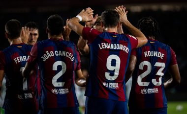 Barcelona fiton me 'manita' ndaj Real Betisit, Felix dhe Cancelo gjejnë golat e parë