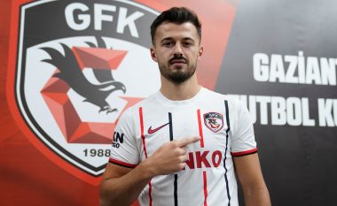 Albian Ajeti gjen golin e parë me fanellën e Gaziantepit në Superligën e Turqisë