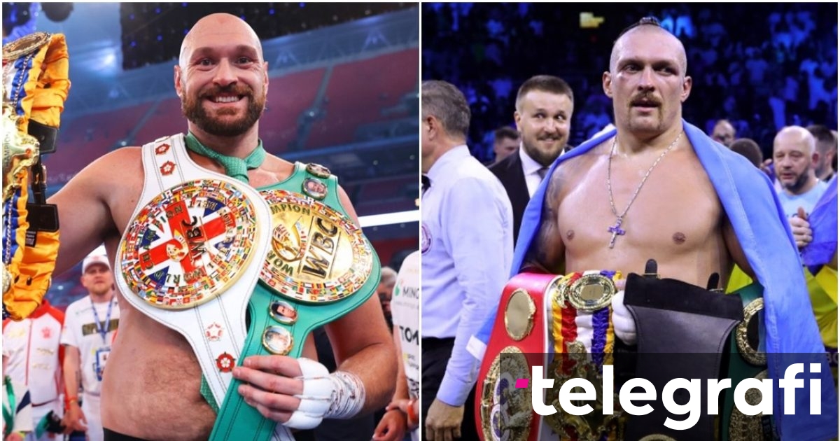 Arrihet marrëveshja mes Fury dhe Usyk, meç do të zhvillohet në dhjetor ose janar në Arabinë Saudite