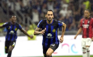 Hakan Calhanoglu mungon ndaj Real Sociedad, Kristjan Asllani favoriti kryesor për ta zëvendësuar