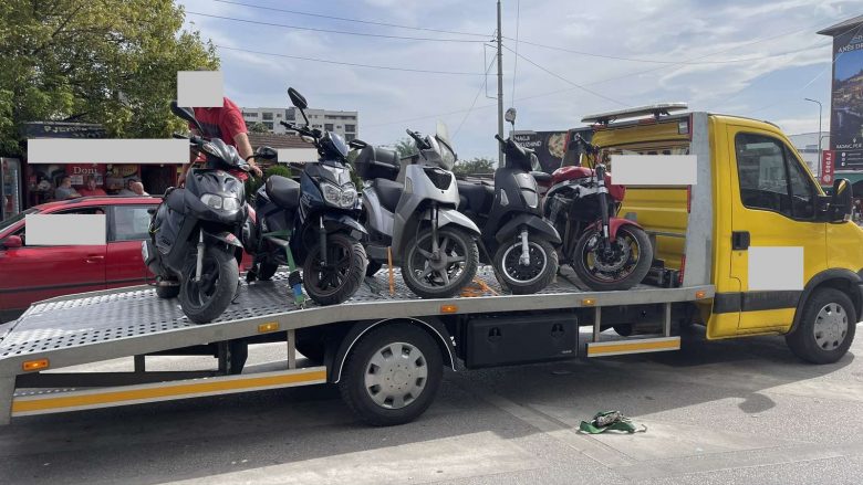 Policia dënon 51 qytetarë dhe sekuestron 22 motoçikleta në Pejë