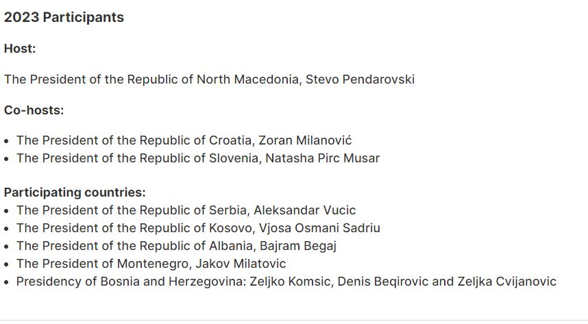 Shkupi nesër mbledh liderët e Ballkanit Perëndimor