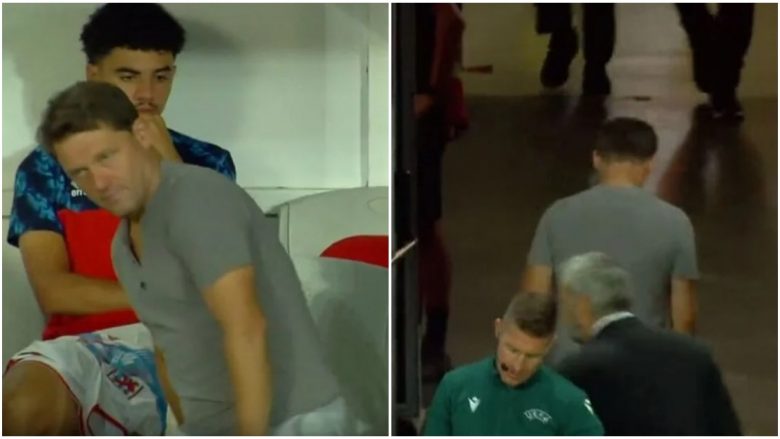 Trajneri i Luksemburgut u largua nga fusha pasi Portugalia shënoi golin e tetë