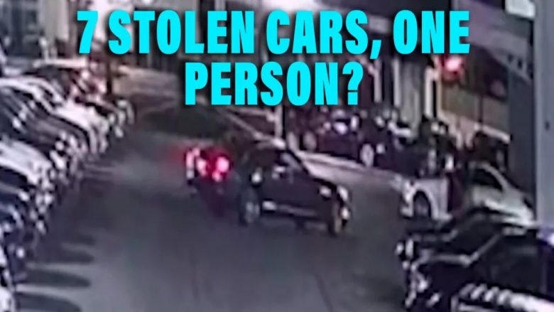 Hajduti vjedh shtatë vetura brenda një nate nga një dyqan në Maryland