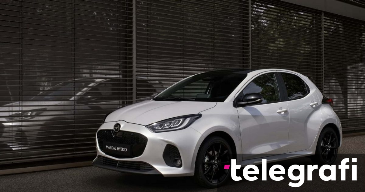 Mazda prezanton versionin 2024 të Mazda2 hibrid në Evropë