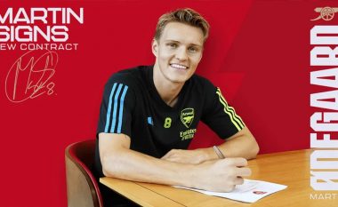Arsenali blindon Odegaardin me kontratë të re, norvegjezi ndihet i lumtur dhe emocionuar