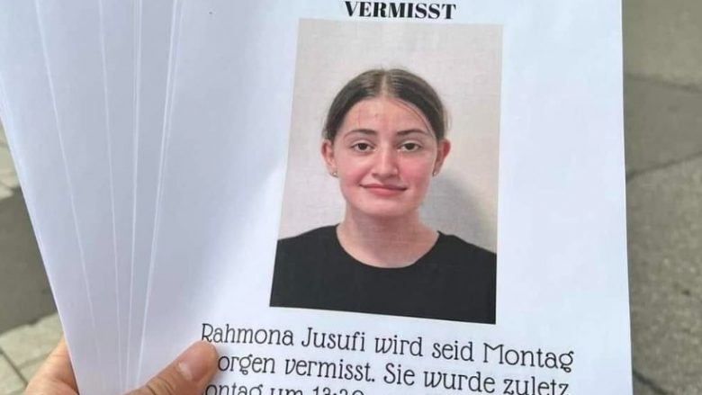 Gjermani: Një 15-vjeçare shqiptare raportohet e zhdukur – policia gjermane kërkon ndihmë për gjetjen e saj
