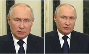 Putini shfaqet me një shenjë të errët të pashpjegueshme në ballin e tij gjatë paraqitjes së fundit