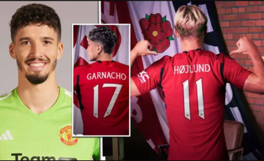 United prezanton numrat e ri për transferimet e këtij sezoni – Hojlund zgjedh fanellë me numër 11