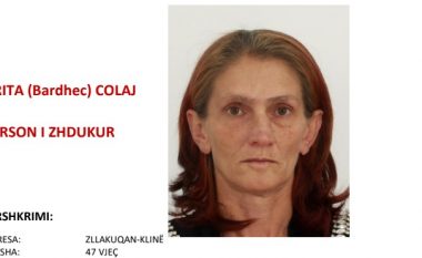 Zhduket 47 vjeçarja nga Klina, policia kërkon bashkëpunim nga qytetarët për gjetjen e saj