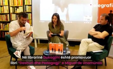 Në librarinë Dukagjini është promovuar libri “Dashuri dhe Pedagogji” e Miguel de Unamunos