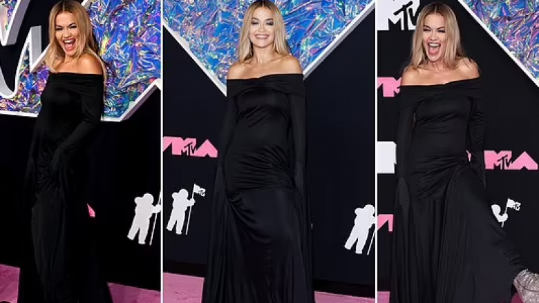 Rita Ora shkëlqen me dukjen në tapetin e kuq të MTV Video Music Awards 2023