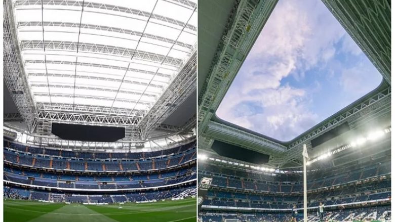 Real Madridi ‘probleme’ me çatinë në “Santiago Bernabeu” – La Liga dhe UEFA me rregulla të ndryshme për hapjen e saj