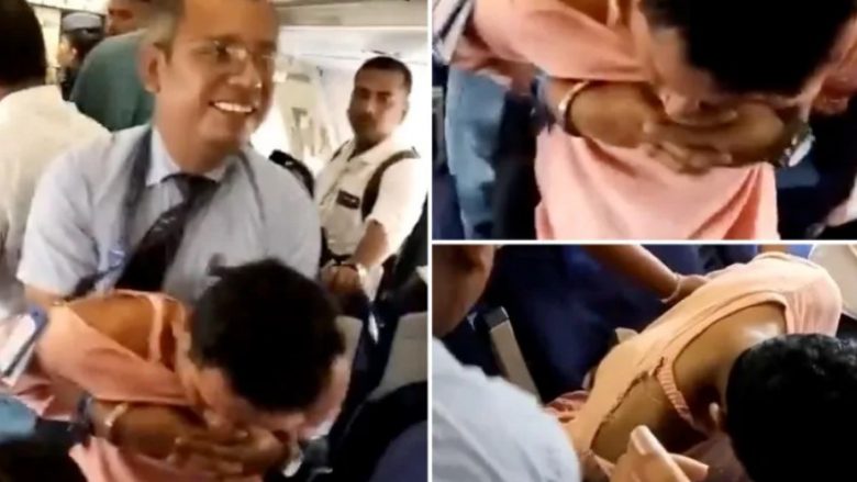Pasagjeri u arrestua pasi u përpjek të hap derën e aeroplanit gjatë fluturimit në Indi