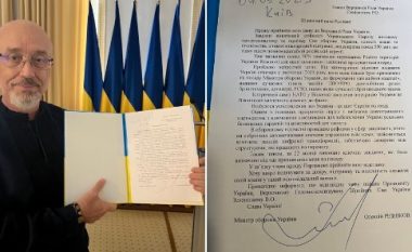 Ministri i Mbrojtjes i Ukrainës, Reznikov ka dorëzuar letrën e dorëheqjes