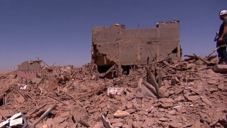 Pamje nga fshati ku pothuajse gjysma e njerëzve të tij janë konfirmuar të vdekur, pas tërmetit shkatërrues në Marok