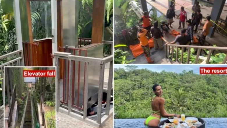 Pamjet tregojnë momentin e dështimit të ashensorit – pesë të vdekur në një resort luksoz në Bali