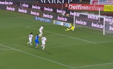 Etrit Berisha pret penalltinë kundër Juventusit