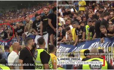 “Na lejuan policia, kjo ndeshje nuk është dashur të bëhet”, video që zbulon se shteti rumun ishte i përfshirë në pankartën kundër Kosovës