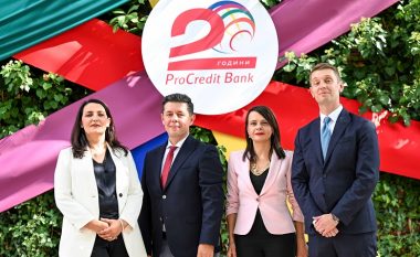 ProCredit Bank Maqedoni festoi 20 vjetorin e ekzistencës në tregun e Maqedonisë