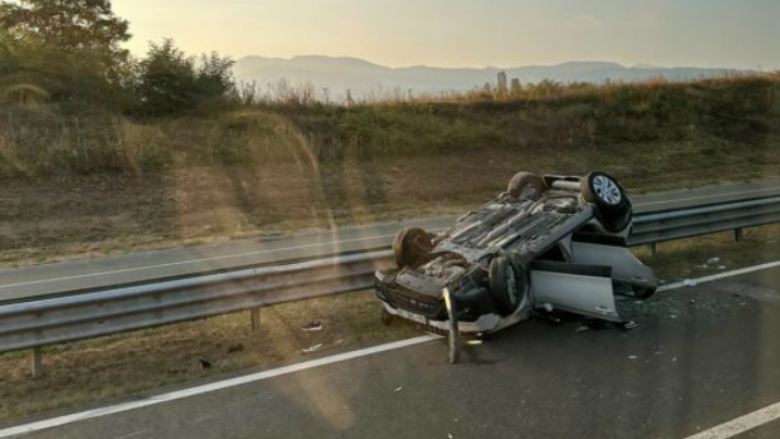 Vet-aksident në autostradën “Ibrahim Rugova”, vdes një person