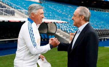 Trajneri sensacional i klubit të Ligës Premier shfaqet si pretendentë për të pasuar Ancelottin te Real Madridi