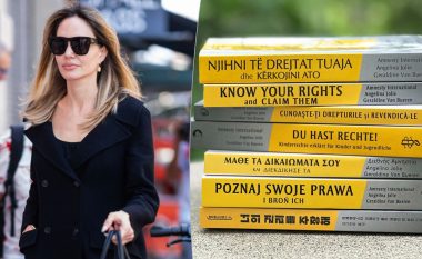Jolie shkruan shqip në postimin për librin e saj duke përmendur Kosovën dhe Shqipërinë
