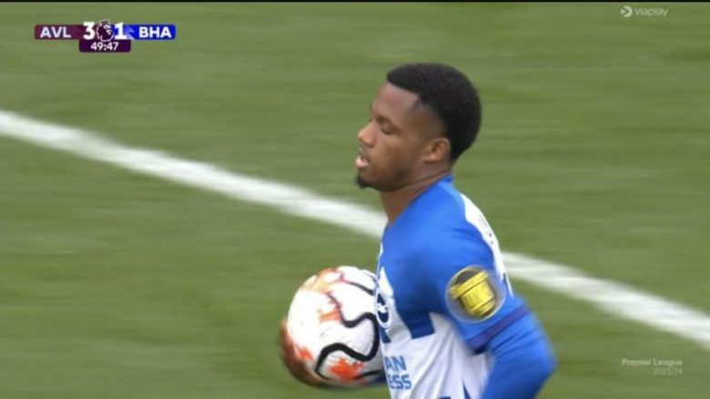 Ansu Fati gjen golin e parë në Ligën Premier me fanellën e Brightonit
