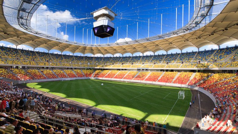Rumunët të zhgënjyer, nuk e mbushin as gjysmën e stadiumit për ndeshjen me Kosovën