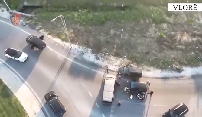 4 remote control mines are seized in Vlora, footage from the arrest of