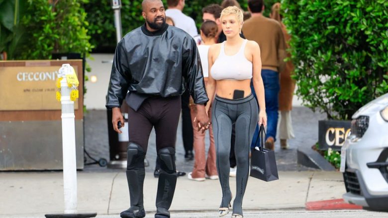 Kanye West dhe Bianca Censori shfaqen sërish me veshje skandaloze rrugëve të Italisë – arkitektja ende me kostum transparent dhe ‘topless’