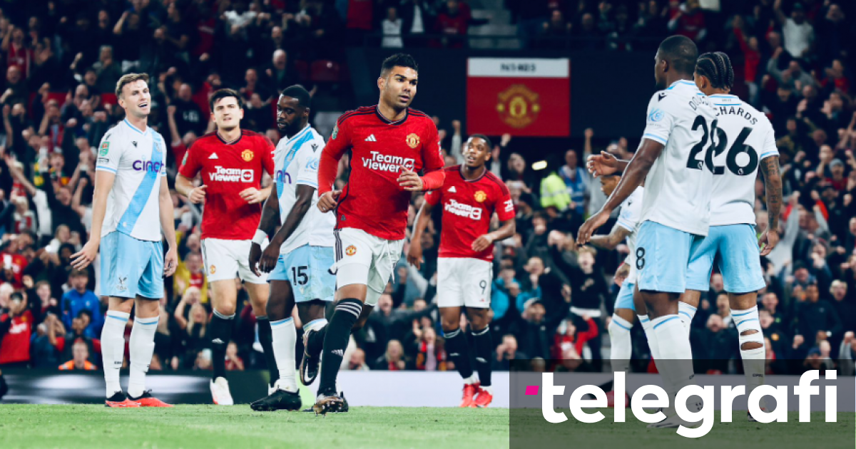 Manchester United fiton me rezultat bindës përballë Crystal Palaces në Carabao Cup