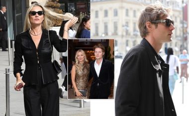 Kate Moss mbërrin në Paris me të dashurin Nikolai von Bismarck pasi hodhi poshtë thashethemet për ndarje