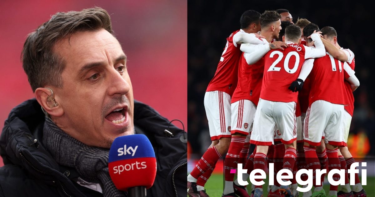 Gary Neville befason me mendimin e tij për Arsenalin këtë sezon