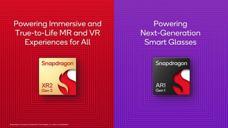 Qualcomm prezanton platformat e gjeneratës së ardhshme AR/VR Snapdragon XR2 Gen 2 dhe AR1 Gen 1