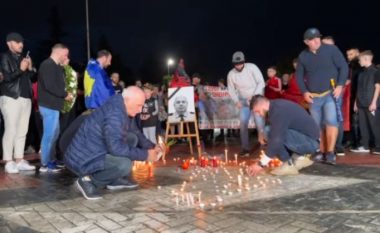 Homazhe në Tiranë për heroin e Kosovës, Afrim Bunjaku
