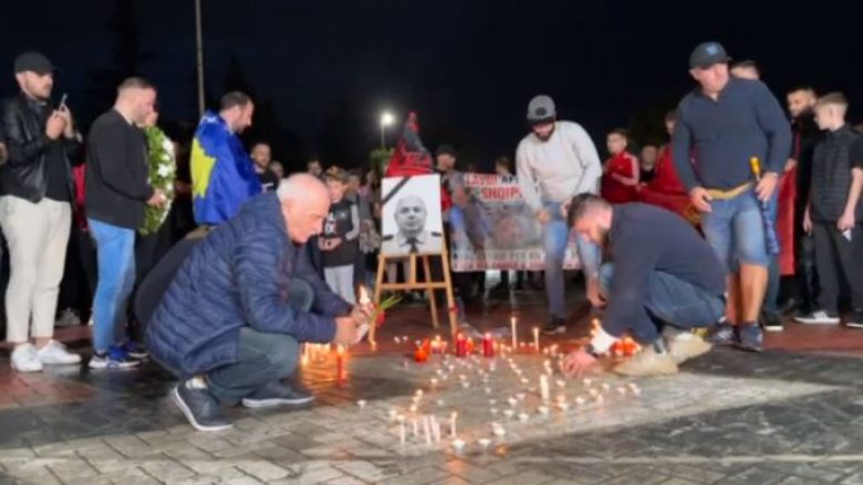 Homazhe në Tiranë për heroin e Kosovës, Afrim Bunjaku