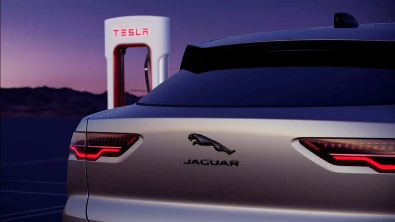 Veturat elektrike të Jaguar do të kenë qasje në rrjetin e Tesla Supercharging