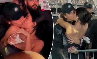 Kylie Jenner dhe i dashuri i saj i ri Timothee Chalamet xhirohen duke u puthur plot afsh në koncertin e Beyonces