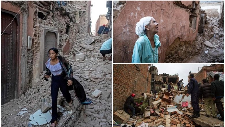 Disa prej momenteve më dramatike të tërmetit në Marok, të paktën 1,000 viktima