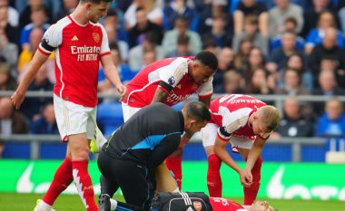 Lajm i keq për Arsenalin, Gabriel Martinelli u largua nga fusha i lënduar