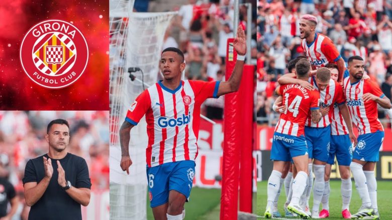 Girona befasia e sezonit në La Liga, lider duke lënë mbrapa emra të mëdhenj