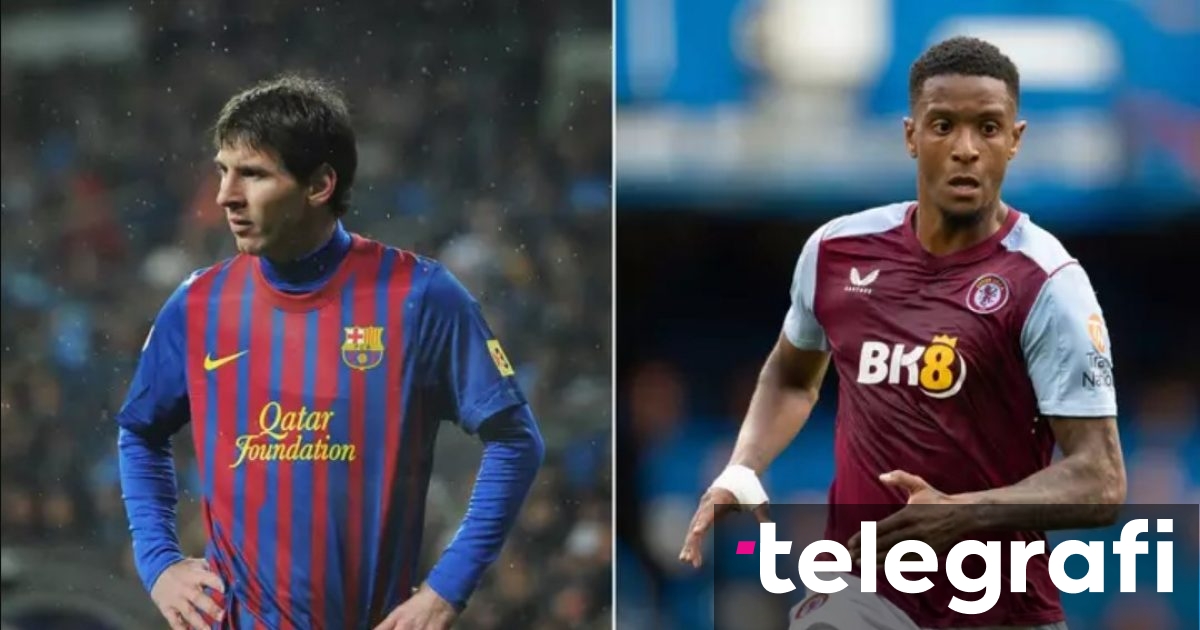 Barcelona dhe Messi dikur vuanin nga i njëjti problem me fanellën si Aston Villa tani