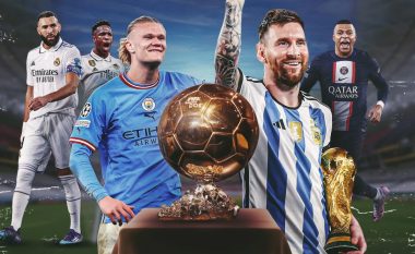 Kompletohet lista me 30 kandidatët në garë për "Topin e Artë 2023" - Halaand, Messi dhe Mbappe favoritë, mungon Ronaldo